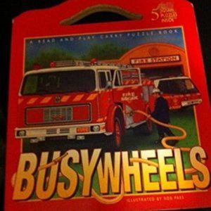 Busy wells puzzle board book for kids